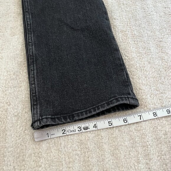 Abercrombie & Fitch The 90s Straight Leg Maternity Jeans 26/2 Long - Picture 6 of 11